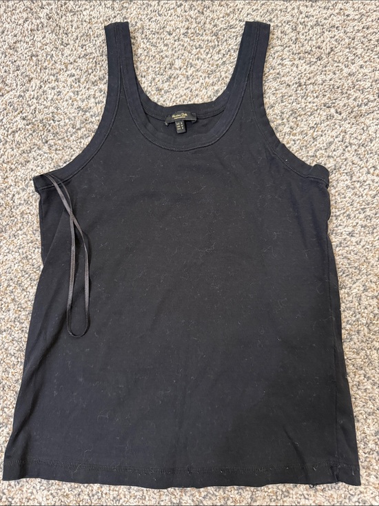 Massimo Dutti Tops - Massimo Dutti medium Black Scoop Neck Tank